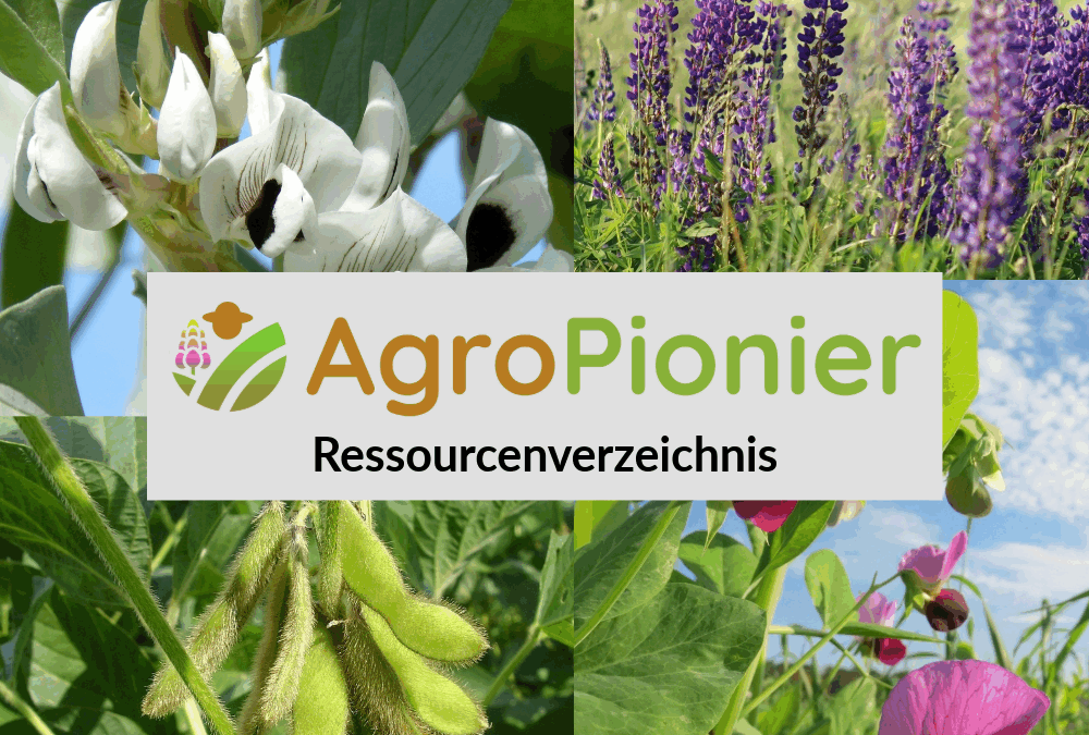 Neues Ressourcenverzeichnis zu Leguminosen und anderen Nischenkulturen